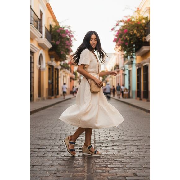 gentle souls Shoes - Gentle Souls by Kenneth Cole Evora Braided Wedge Women's Sz 8.5